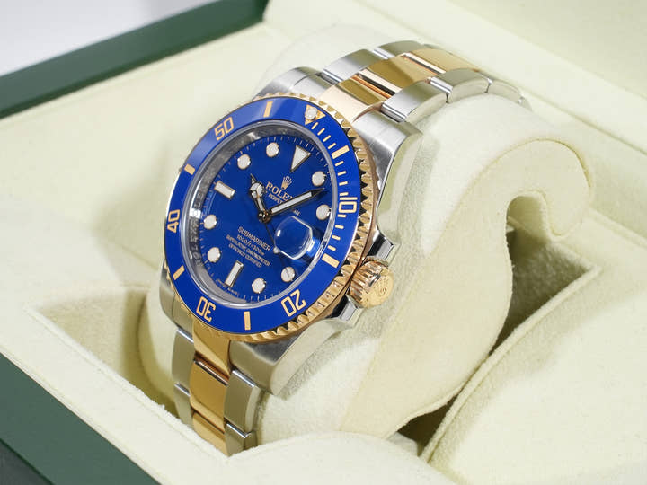 ロレックス サブマリーナー デイト Ref.116613LB ステンレススチール/イエローゴールド ブルー文字盤