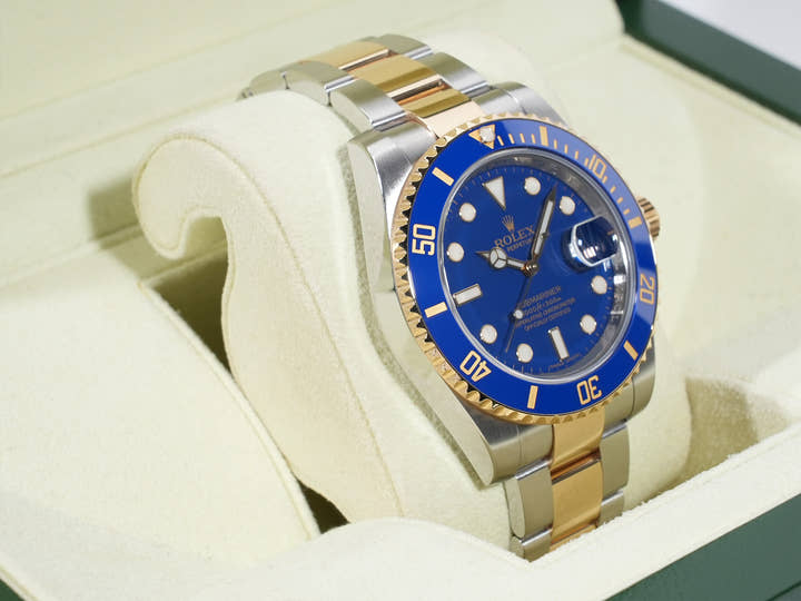 ロレックス サブマリーナー デイト Ref.116613LB ステンレススチール/イエローゴールド ブルー文字盤