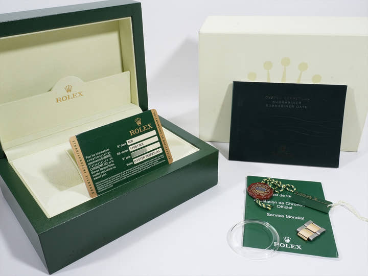 ロレックス サブマリーナー デイト Ref.116613LB ステンレススチール/イエローゴールド ブルー文字盤