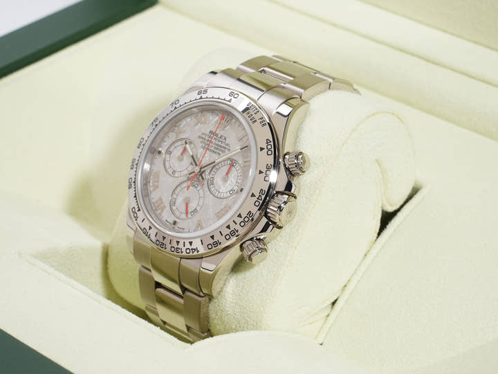 ロレックス デイトナ Ref.116509 ホワイトゴールド メテオライト文字盤