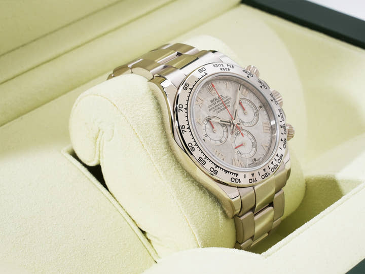 ロレックス デイトナ Ref.116509 ホワイトゴールド メテオライト文字盤