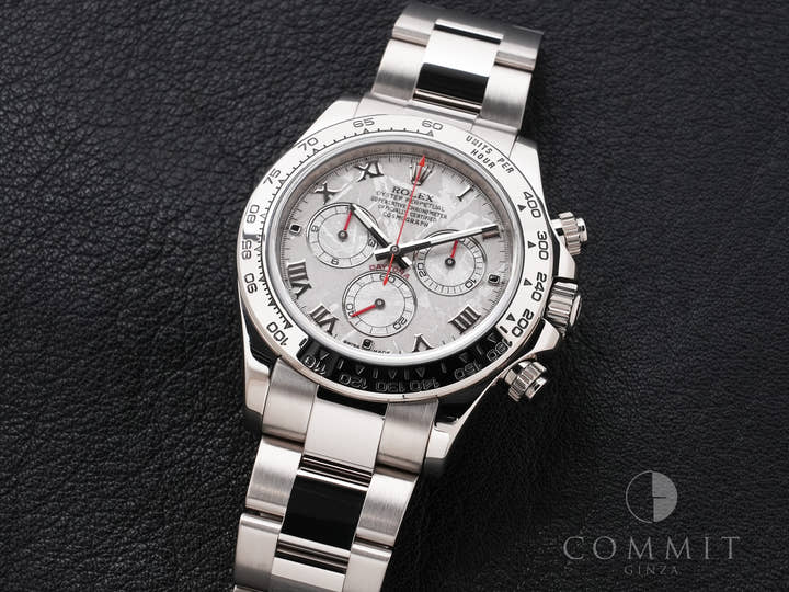 ロレックス デイトナ Ref.116509 ホワイトゴールド メテオライト文字盤