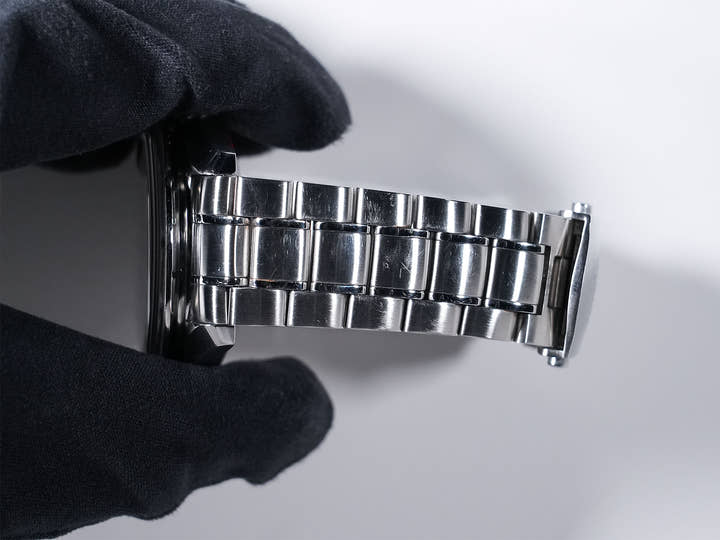 オメガ スピードマスター シューマッハ レジェンド Ref.3853.32 SS アイボリー×ブラック文字盤 中古 ovicbsgu