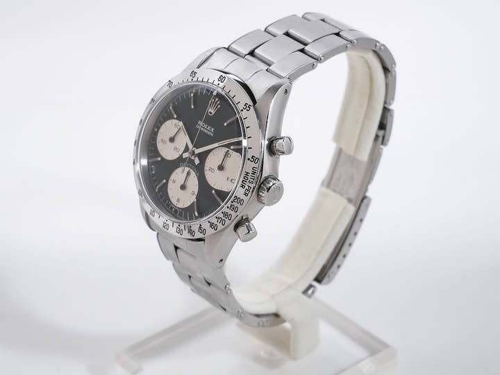 ロレックス デイトナ Ref.6239 ステンレススチール ブラック文字盤