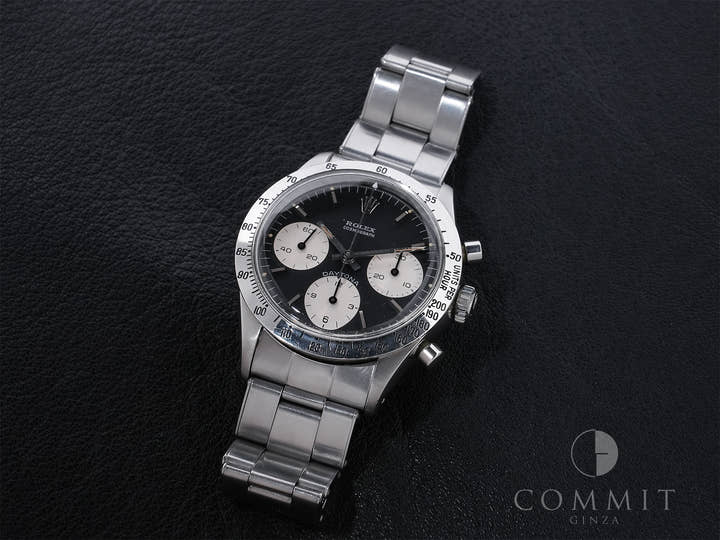 ロレックス デイトナ Ref.6239 ステンレススチール ブラック文字盤