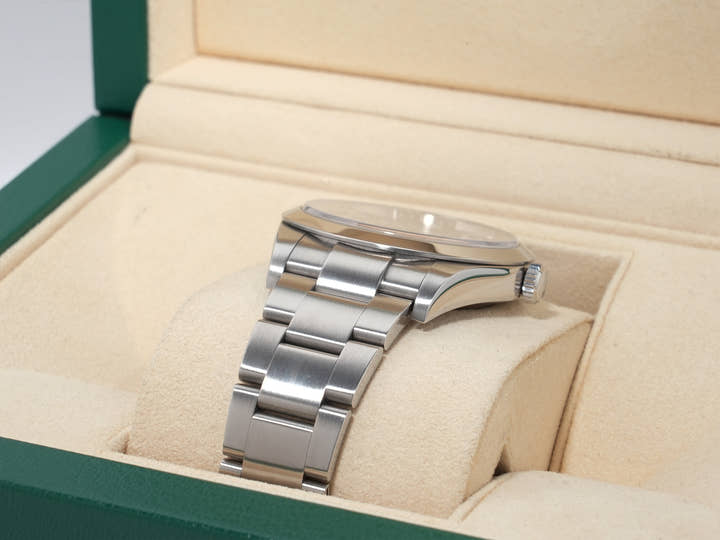 ロレックス エクスプローラーI Ref.214270 ステンレススチール ブラック文字盤