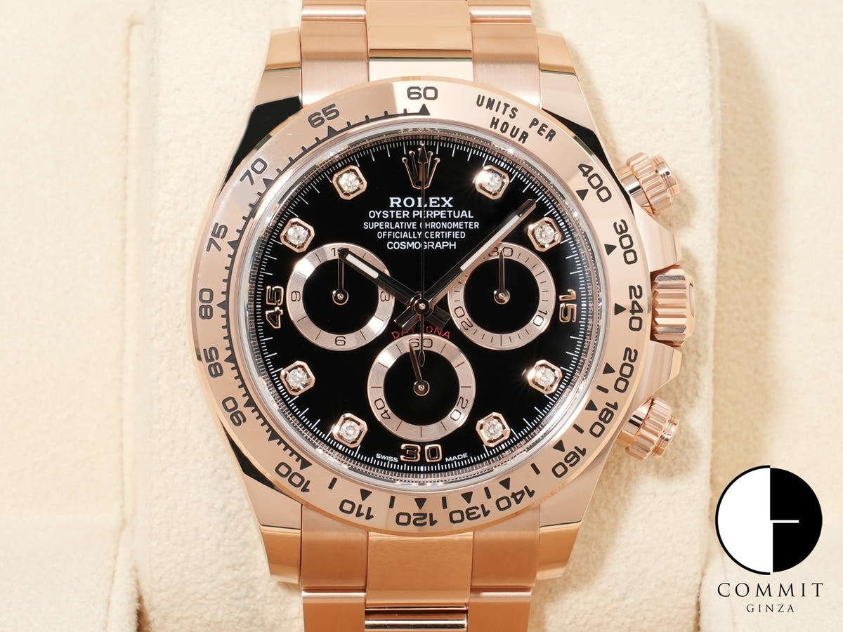 ロレックス デイトナ Ref.116505G エバーローズゴールド ブラック文字盤