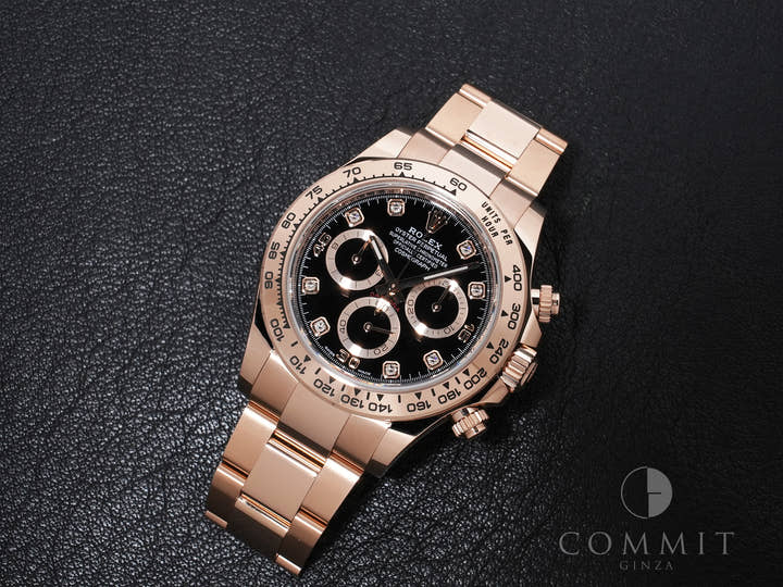 ロレックス デイトナ Ref.116505G エバーローズゴールド ブラック文字盤