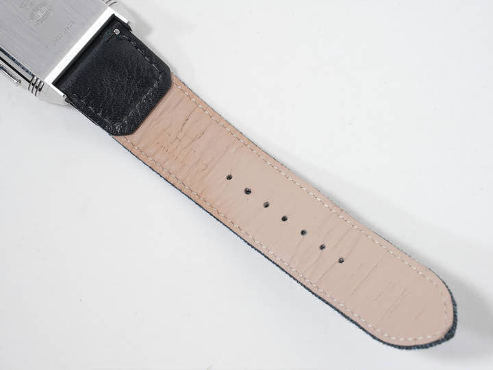 Jaeger-LeCoultre Reverso Tribute Chronograph Ref.Q389848J SS Blue-gray x skeleton dial Good condition 7732rxag