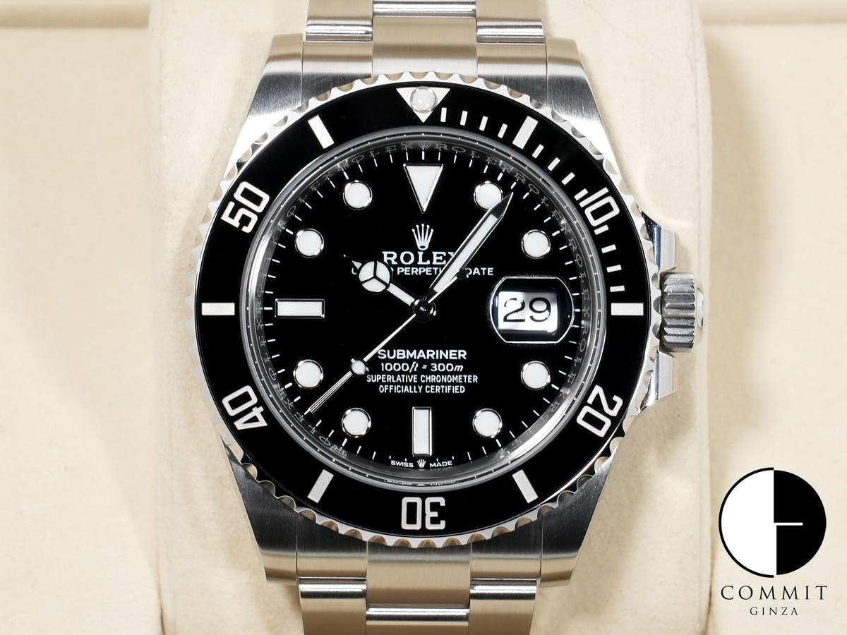ロレックス サブマリーナー デイト Ref.126610LN ステンレススチール ブラック文字盤