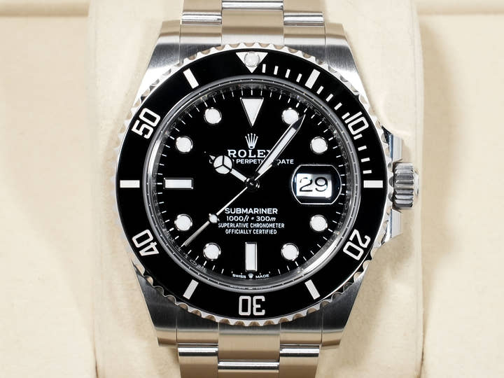 ロレックス サブマリーナー デイト Ref.126610LN ステンレススチール ブラック文字盤