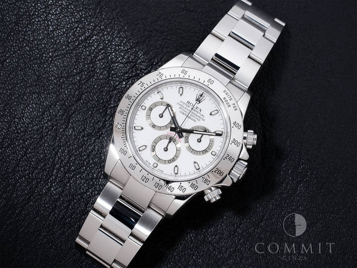 Rolex Daytona Ref. 116520 Stainless Steel White Dial