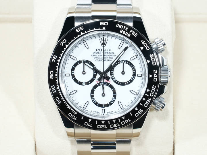 ロレックス デイトナ Ref.126500LN ステンレススチール ホワイト文字盤