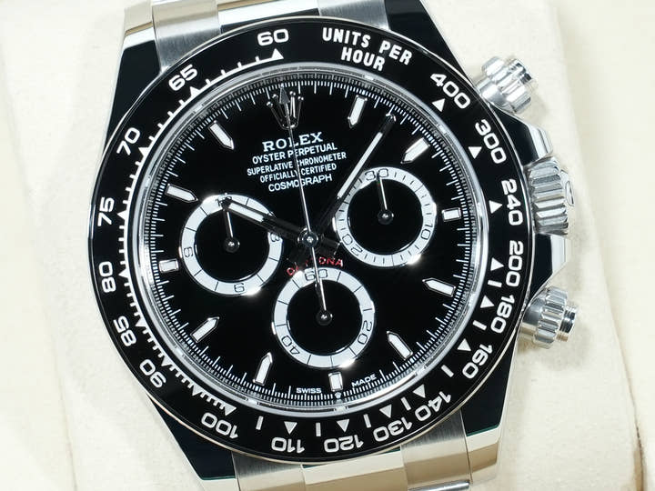 ロレックス デイトナ Ref.126500LN ステンレススチール ブラック文字盤