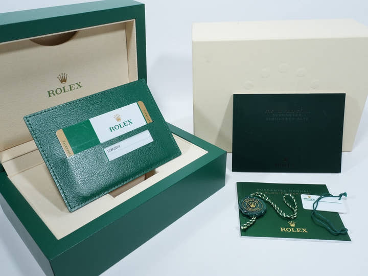 ロレックス サブマリーナー デイト Ref.116610LV ステンレススチール グリーン文字盤