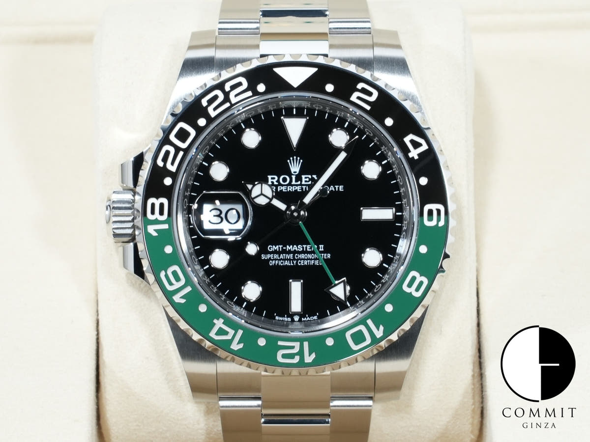 Rolex GMT-Master II Ref. 126720VTNR Stainless Steel Black Dial Oyster Bracelet