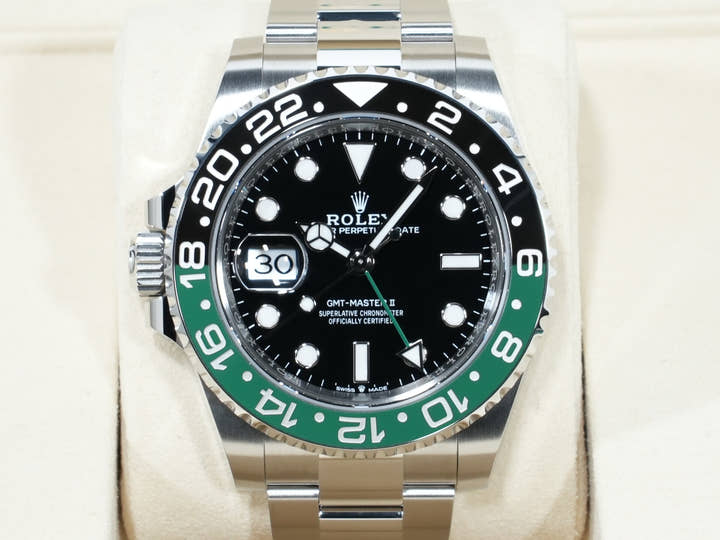 Rolex GMT-Master II Ref. 126720VTNR Stainless Steel Black Dial Oyster Bracelet
