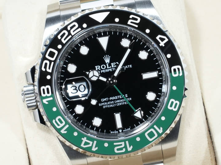 Rolex GMT-Master II Ref. 126720VTNR Stainless Steel Black Dial Oyster Bracelet