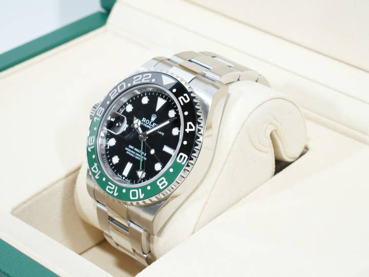 Rolex GMT-Master II Ref. 126720VTNR Stainless Steel Black Dial Oyster Bracelet