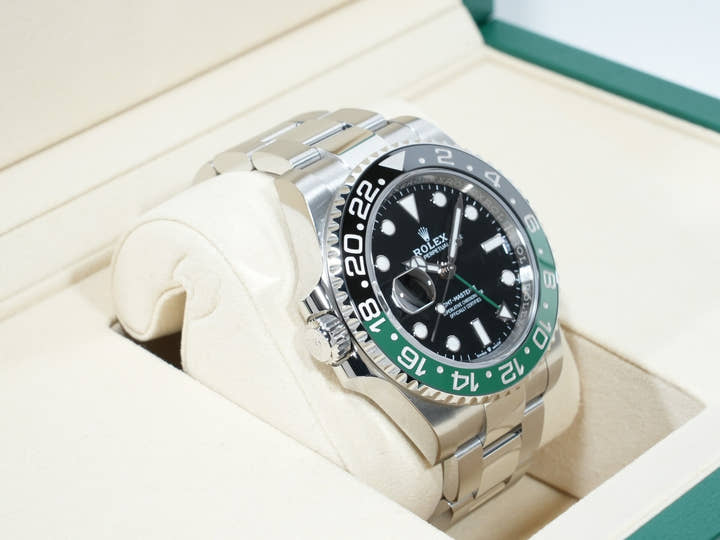 Rolex GMT-Master II Ref. 126720VTNR Stainless Steel Black Dial Oyster Bracelet