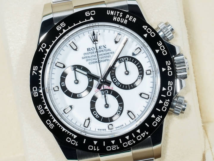ロレックス デイトナ Ref.116500LN ステンレススチール ホワイト文字盤