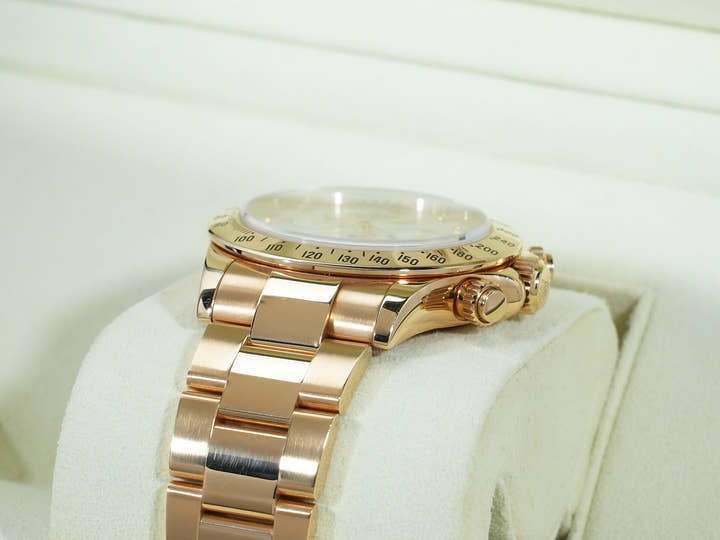 ロレックス デイトナ Ref.116528 イエローゴールド ホワイトシェルx8Pダイヤ文字盤