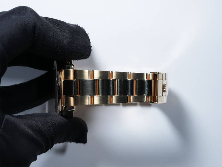 ロレックス デイトナ Ref.116528 イエローゴールド ホワイトシェルx8Pダイヤ文字盤