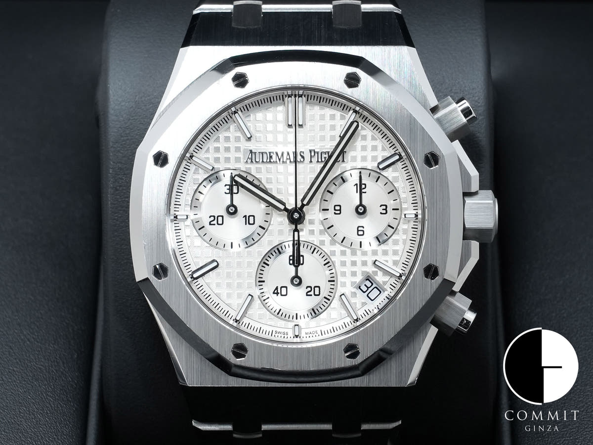 オーデマピゲ ロイヤルオーク クロノグラフ 50周年記念 Ref.26240ST.OO.1320ST.03 ステンレススチール シルバー文字盤