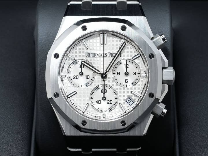 オーデマピゲ ロイヤルオーク クロノグラフ 50周年記念 Ref.26240ST.OO.1320ST.03 ステンレススチール シルバー文字盤