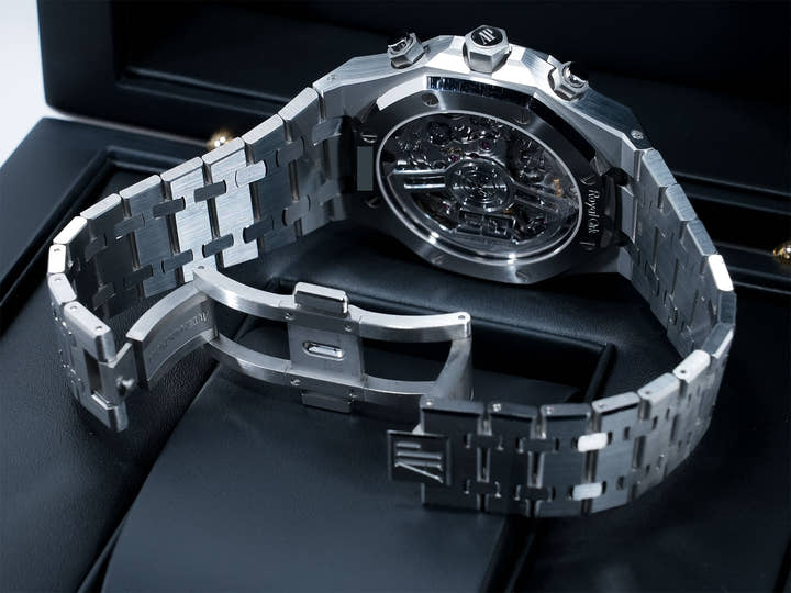 オーデマピゲ ロイヤルオーク クロノグラフ 50周年記念 Ref.26240ST.OO.1320ST.03 ステンレススチール シルバー文字盤