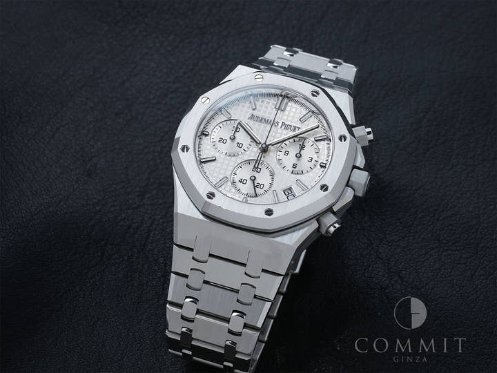 オーデマピゲ ロイヤルオーク クロノグラフ 50周年記念 Ref.26240ST.OO.1320ST.03 ステンレススチール シルバー文字盤