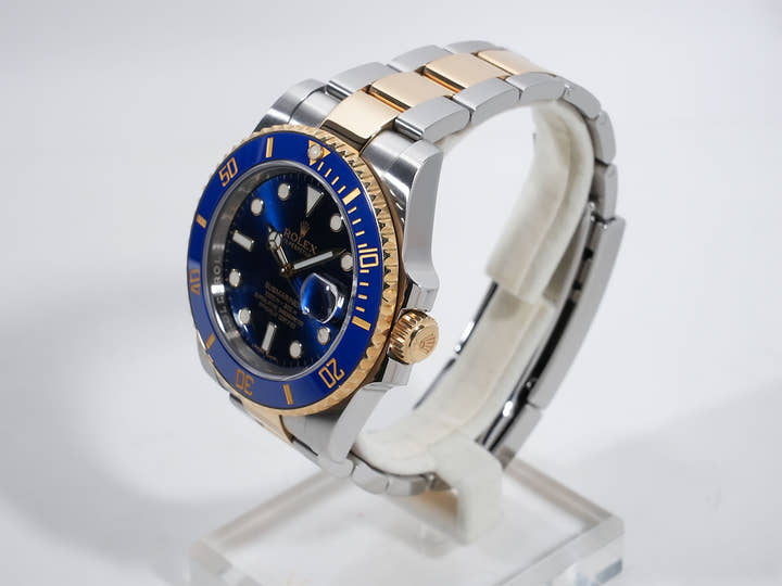 ロレックス サブマリーナー デイト Ref.116613LB ステンレススチール/イエローゴールド ブルー文字盤