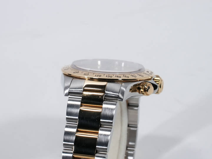 ロレックス デイトナ エルプリメロ Ref.16523 ステンレススチール/イエローゴールド シャンパン文字盤 中古 kyqhukkb