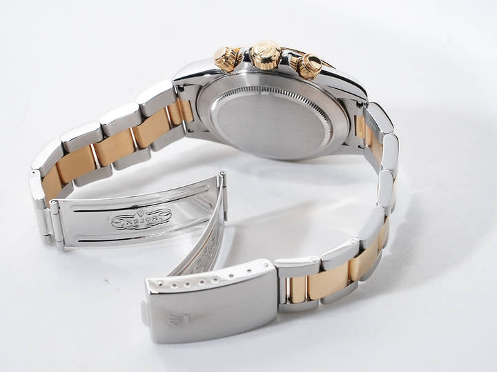 ロレックス デイトナ エルプリメロ Ref.16523 ステンレススチール/イエローゴールド シャンパン文字盤 中古 kyqhukkb