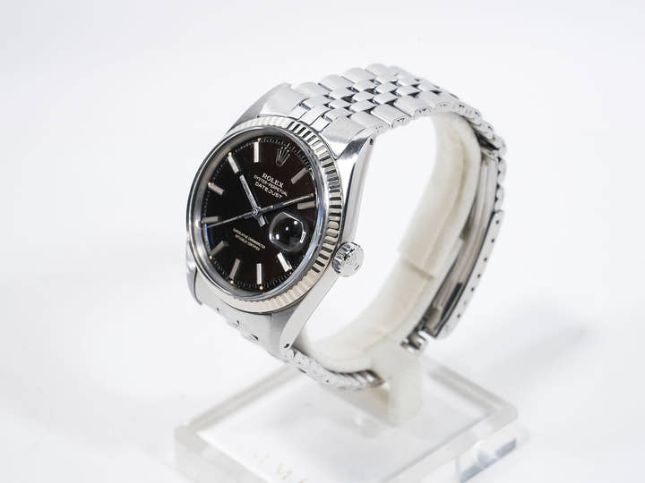 ロレックス デイトジャスト Ref.1601 ステンレススチール/ホワイトゴールド ブラウンミラー文字盤 ジュビリーブレスレット