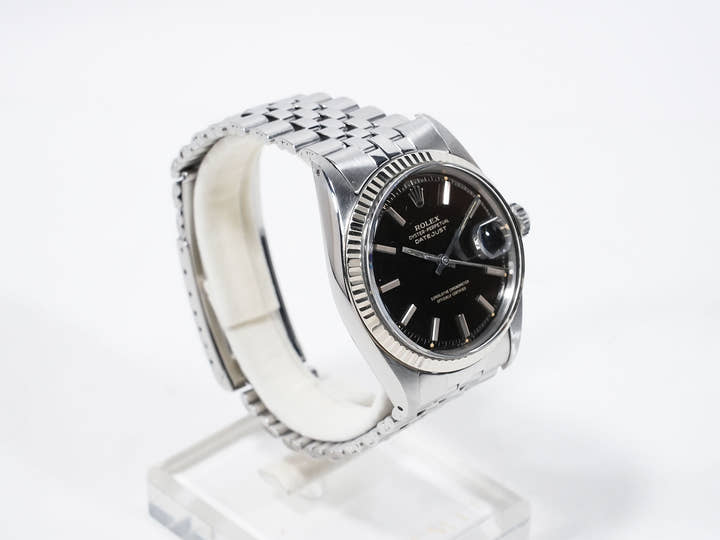 ロレックス デイトジャスト Ref.1601 ステンレススチール/ホワイトゴールド ブラウンミラー文字盤 ジュビリーブレスレット