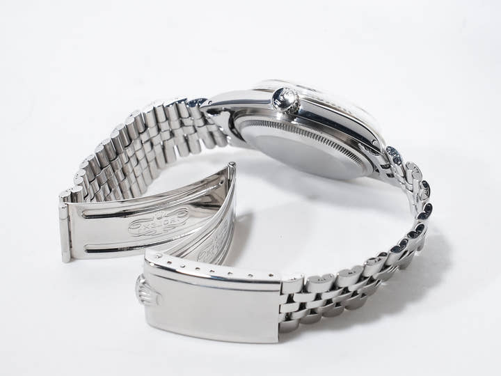 ロレックス デイトジャスト Ref.1601 ステンレススチール/ホワイトゴールド ブラウンミラー文字盤 ジュビリーブレスレット