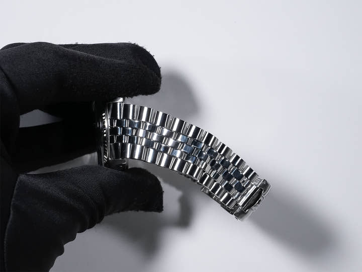 ロレックス デイトジャスト Ref.1601 ステンレススチール/ホワイトゴールド ブラウンミラー文字盤 ジュビリーブレスレット