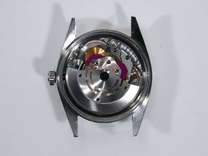 ロレックス デイトジャスト Ref.1601 ステンレススチール/ホワイトゴールド ブラウンミラー文字盤 ジュビリーブレスレット