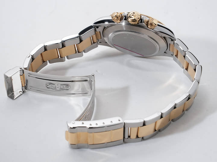 ロレックス デイトナ エルプリメロ Ref.16523 ステンレススチール/イエローゴールド ホワイト文字盤