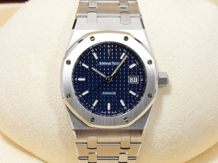 オーデマピゲ ロイヤルオーク Ref.15000ST/O/0789ST/05 ステンレススチール ブルー文字盤