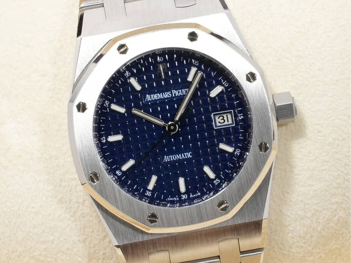 オーデマピゲ ロイヤルオーク Ref.15000ST/O/0789ST/05 ステンレススチール ブルー文字盤