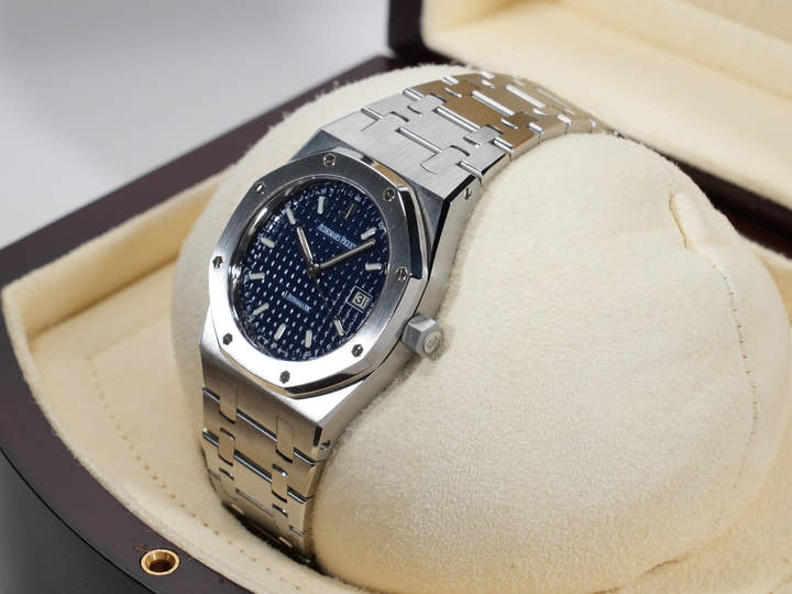 オーデマピゲ ロイヤルオーク Ref.15000ST/O/0789ST/05 ステンレススチール ブルー文字盤