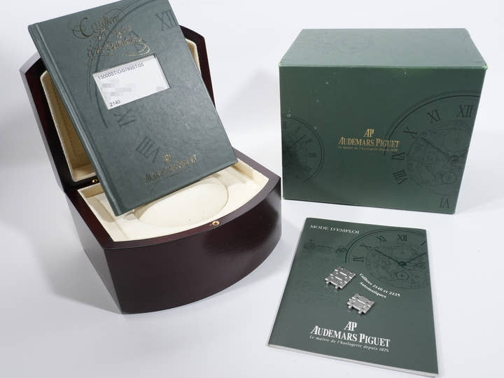 オーデマピゲ ロイヤルオーク Ref.15000ST/O/0789ST/05 ステンレススチール ブルー文字盤