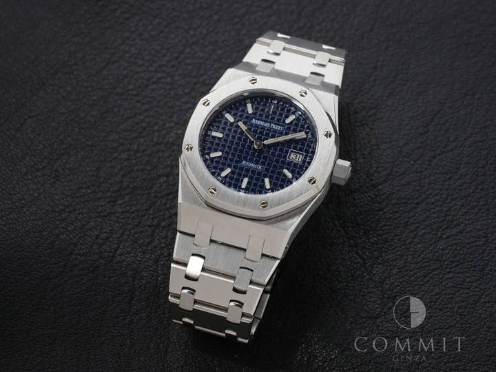 オーデマピゲ ロイヤルオーク Ref.15000ST/O/0789ST/05 ステンレススチール ブルー文字盤