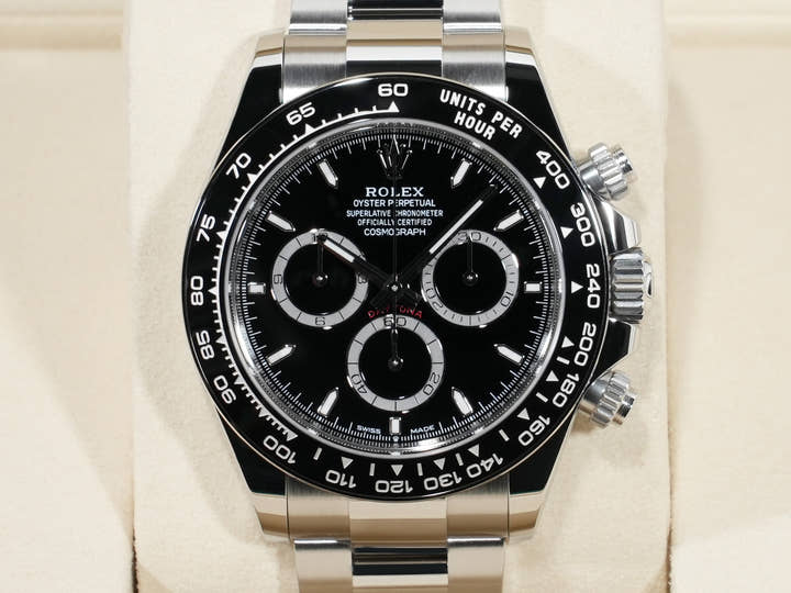 ロレックス デイトナ Ref.126500LN ステンレススチール ブラック文字盤