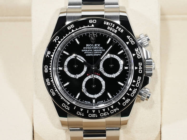 ロレックス デイトナ Ref.126500LN ステンレススチール ブラック文字盤