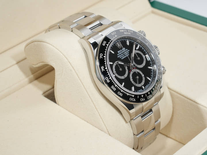 ロレックス デイトナ Ref.126500LN ステンレススチール ブラック文字盤