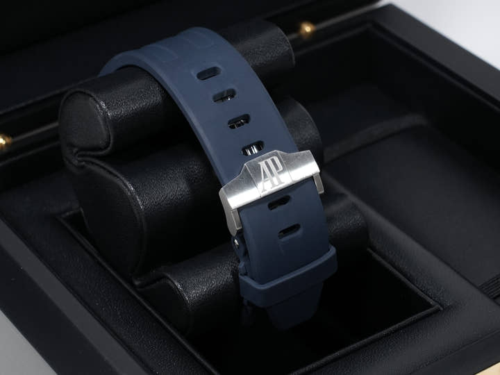 Audemars Piguet Royal Oak Offshore Chronograph Ref. 26480TI.OO.A027CA.01 Titanium Blue Dial