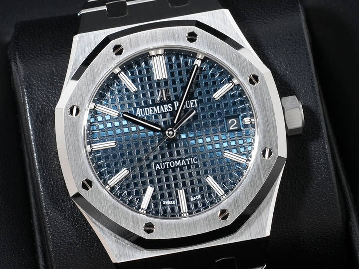オーデマピゲ ロイヤルオーク Ref.15450ST.OO.1256ST.03 ステンレススチール ブルー文字盤